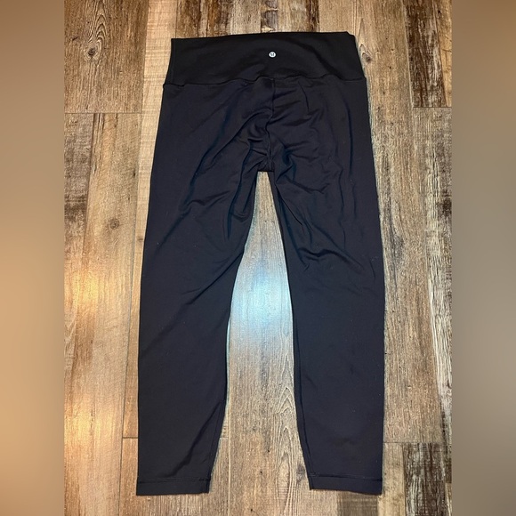 Lululemon Wunder Under Hi-Rise 7/8 Tight *Full-On Luon 25" in Black Women’s 12 - Picture 6 of 8